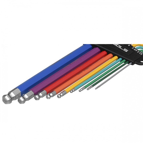 바이스모토,Lifeline X-Tools Pro Coloured Allen Key Set By Nukeproof (라이프라인 엑스툴즈 프로 칼라 알렌 키 세트)