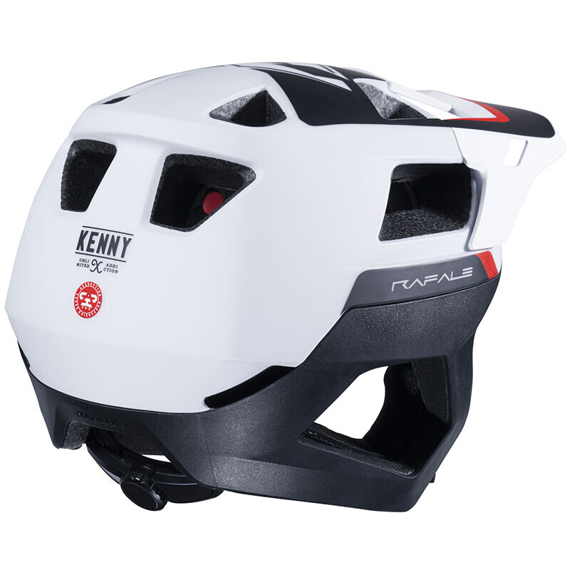 바이스모토,2023 Kenny Rafale Helmet (케니 라페일 헬멧 화이트 레드)